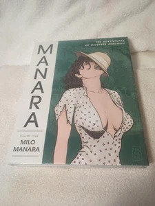 THE MANARA LIBRARY VOL 4 HC - ADVENTURES OF GIUSEPPE BERGMAN - SEALED OOP & RARE - Picture 1 of 9