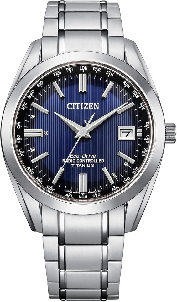 Citizen Men's Classic Perpetual Calendar Eco-Drive Silver Watch 40 MM CB0260-56L