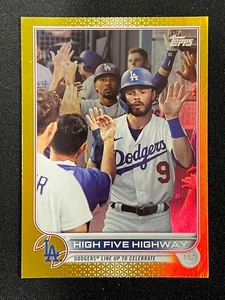 2022 HIGH FIVE HIGHWAY MOOKIE BETTS GAVIN LUX TOPPS - DODGERS - Bild 1 von 2