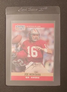 1990 PRO SET JOE MONTANA BLANK BACK - Picture 1 of 2