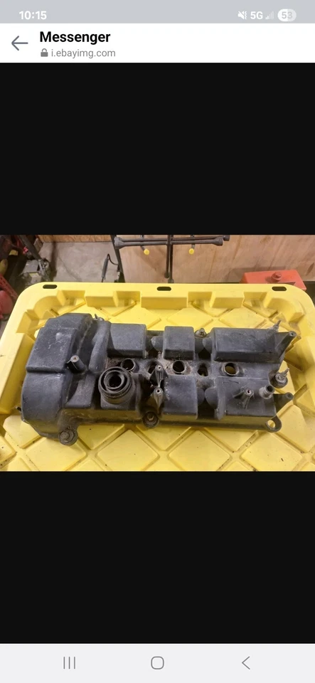 Оригинальная крышка переднего клапана 1996-2002 Ford Contour Cougar 2,5 л 96 97 98 99 00 01 02 - Изображение 1 из 1