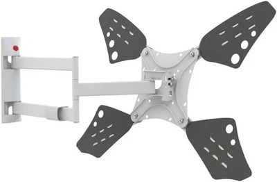 Suporte de parede Barkan longo branco TV, 13 - 80 polegadas articulação em movimento total  - Imagem 1 de 4