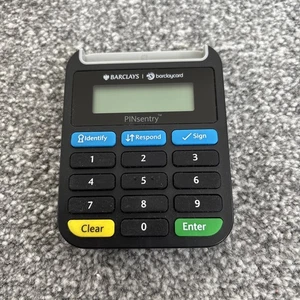 Barclaycard PINsentry Card Reader Machine Barclay security online banking device - Picture 1 of 7