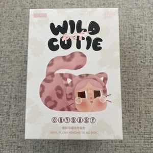VANILLA Cutie Cry Baby Plush Pendant Wild But Cutie Authentic From Pop Mart - Picture 1 of 4