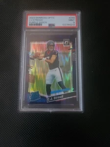 2023 Donruss Optic #244 CJ Stroud Purple Shock Psa 9 - Picture 1 of 2