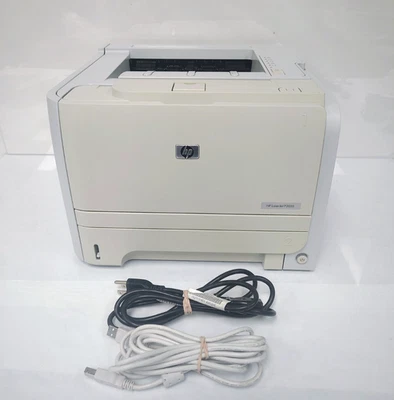 HP LaserJet P2035 Workgroup Monochrome Laser Printer 19,557 PP No Toner - Image 1 of 4
