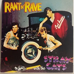 Stray Cats - Rant N' Rave - Brian Setzer - Japan Vinyl - Insert - 25RS-191 - Picture 1 of 6