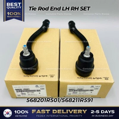 ⭐Genuine⭐ Tie Rod End LH RH SET for Hyundai Accent Kia Rio - Image 1 of 2