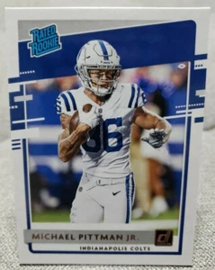 2020 Panini Donruss Rated Rookie Michael Pittman JR. RC Indianapolis Colts - Picture 1 of 2