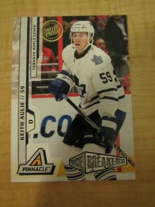 2010-11 Panini Pinnacle Artist Proof Icebreakers Keith Aulie Rookie #244 Toronto - Picture 1 of 2