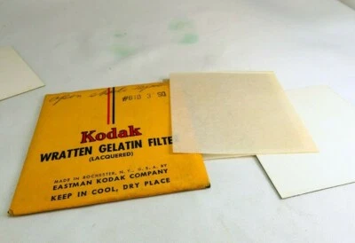 Kodak 81B warming gelatin square Lens Filter 72X72mm 3X3" skylight - Image 1 of 4