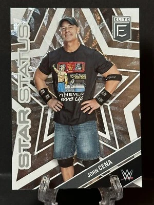 2023 John Cena Panini Elite WWE Star Status Insert - Image 1 of 2