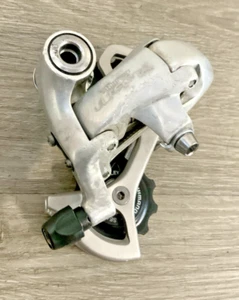 SHIMANO ULTEGRA REAR DERAILLEUR 10 OR 9 SPEED RD 6600 SILVER - Picture 1 of 4