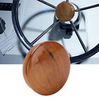 Gsa Marine Steering Wheel Center Cap 63.5Mm/2.5In Teak Wood Gloss Finish For