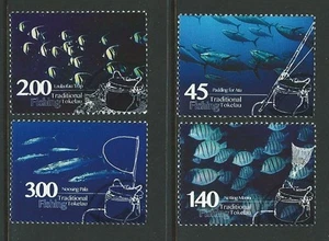 NUEVA ZELANDA 2015 TOKELAU PESCA TRADICIONAL FINA USADA - Imagen 1 de 1