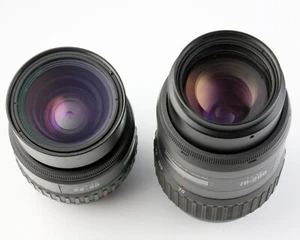 Pair of Pentax AF Zoom Lenses - 70-200mm f/4-5.6, 28-80mm f/3.5-4.5 Parts/Repair - Picture 1 of 3