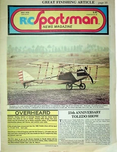 May 1979 R/C SPORTSMAN NEWS MAGAZINE::Good Condition::News Print - Picture 1 of 4
