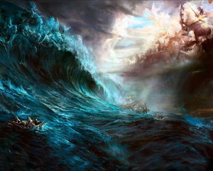 JESUS CHRISTUS DAS ZWEITE KOMMENDE CHRISTLICHE KUNST WERBEFOTO 8X10 - Bild 1 von 1