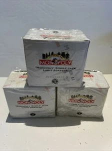 Department 56 Monopoly Single Jack Light Adapter. Set of 3 - Picture 1 of 2
