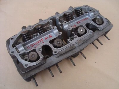 Honda CB 400 Four Zylinderkopf + Ventile Nr.6 cylinder head 12200-377-000 CB400F - Bild 1 von 4