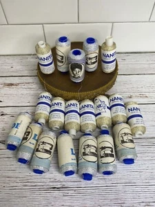 19 Vintage Nigerian African Silver and Gold Thread Garn Ladi Nanita - Bild 1 von 5