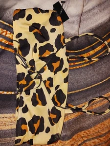 Art Class Bikini Top Size 7/8 Childrens Leopard/cheetah Print - Picture 1 of 3