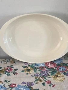 Jasper Conran Wedgwood cookware large oval platter 40cm long creamware - Picture 1 of 9