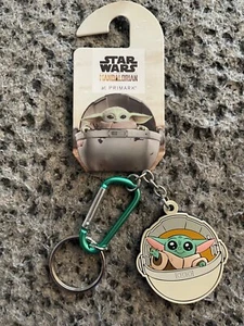 The child grogu Star Wars keychain keyring travel dangle carabiner genuine offic - Picture 1 of 1