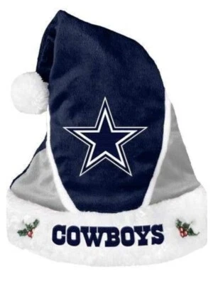 Dallas Cowboys NFL Holiday Christmas Santa Hat - Image 1 of 4