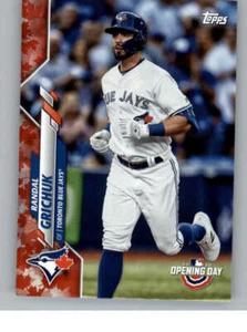 2020 Topps Opening Day Blue Jays Maple Leaf Red #114 Randal Grichuk (ref 145124) - Picture 1 of 2