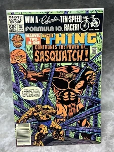 The Thing Confronts the power of Sasquatch #83 - Marvel Comics Bagged & Boarded - Picture 1 of 2