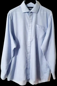 CEDAR WOOD STATE/Men's Light Blue Long-sleeve Shirt - Size: 50" Chest / 17" Neck - Picture 1 of 3