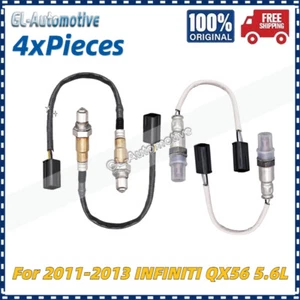 4PCs O2 Oxygen Sensor 22693-1LA0B 226A0EN21A For 2011-2013 INFINITI QX56 5.6L - Imagen 1 de 7