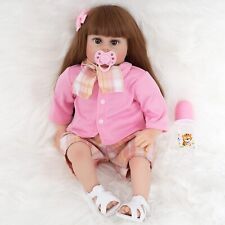 ENADOLL Realistic Reborn Baby Doll, Lifelike Newborn Baby Dolls 24 Inch Girl ...