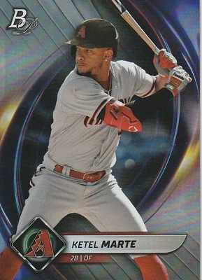 2022 Bowman Platinum #55 Ketel Marte - Image 1 of 2