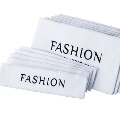 1000 Piezas Ropa Tejida Cuidado Sarga Ropa Etiqueta Coser Logo Privado Personalizado Foto 1 de 4