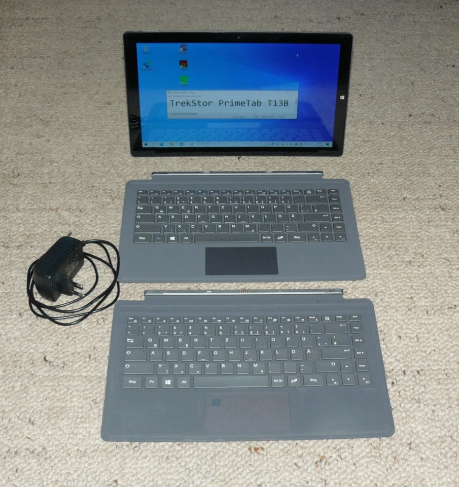 TrekStor Primetab T13B Tablet-PC 13,3" Full-HD N3350 4 GB RAM 64+14GB SSD Win10 - Bild 1 von 4