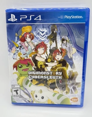 Digimon Story Cybersleuth Inglês Playstation 4 PS4 Jogo NOVO LACRADO - Versão dos EUA - Imagem 1 de 4