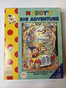 Noddys Big Adventure Amiga 1992.  Button And Map Included - Picture 1 of 11