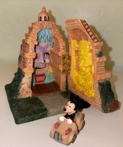 Disney Indiana Jones with Mickey Attraction Temple Figure Figurine Hinged Box - Picture 1 of 14