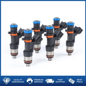 6PCS Fuel Injectors 0280158007 Fits For 2005-2019 Pathfinder Xterra 4.0L V6 - Foto 1 di 5