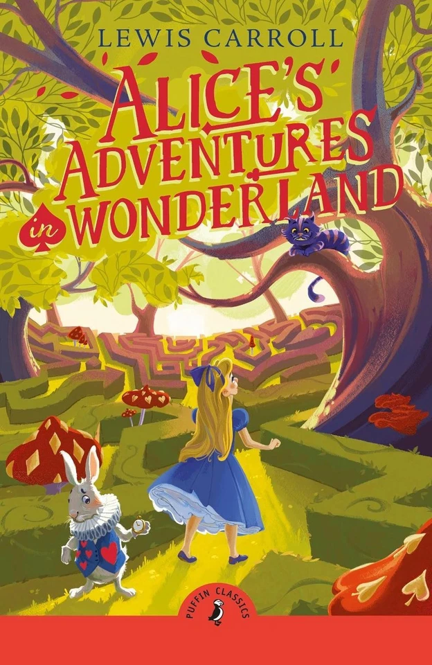 Alice's Adventures in Wonderland by Lewis Carroll Paperback Book - Image 1 of 1