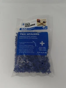 TAVY Basix 500er Pack 3/16"/5mm Blue Cross Kunststoff Fliesenabstandhalter - Bild 1 von 2