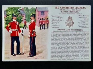 Geschichte & Tradition DAS MANCHESTER REGIMENT Postkarte von Gale & Polden Nr. 89b - Bild 1 von 2
