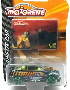 Majorette Stunt Heroes Stunt Team Green 1/64 (3") in Package - Picture 1 of 4