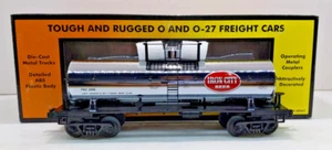MTH RAILKING IRON CITY CHROME SINGLE DOME TANK CAR 30-73214 - Picture 1 of 3