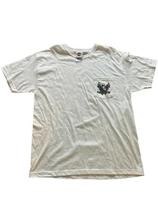 Harley Davidson Motorcycle Genuine White T Shirt Poker Graphic Huntington, WV - Picture 1 of 3