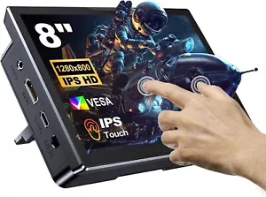 Raspberry Monitor 8 Zoll IPS 16:9 1280x800 HDMI Touchscreen Windows/macOs - Bild 1 von 11
