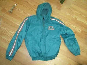Miami Dolphins LARGE Reißverschlussjacke Hoodie Spotlight Tag - Bild 1 von 4