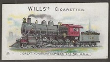 WILLS-LOCOMOTIVES & ROLLING STOCK 1901(NO CLAUSE)-#27- GREAT NORTHERN EXPRESS